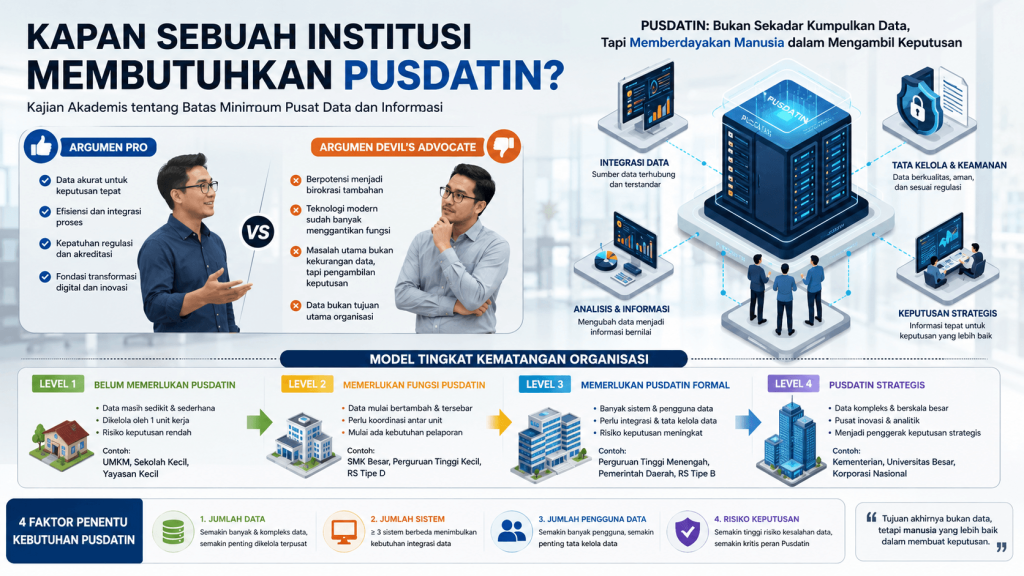 Urgennsi pusdatin dalam sebuah organisasi negara maupun swasta - pahamseo